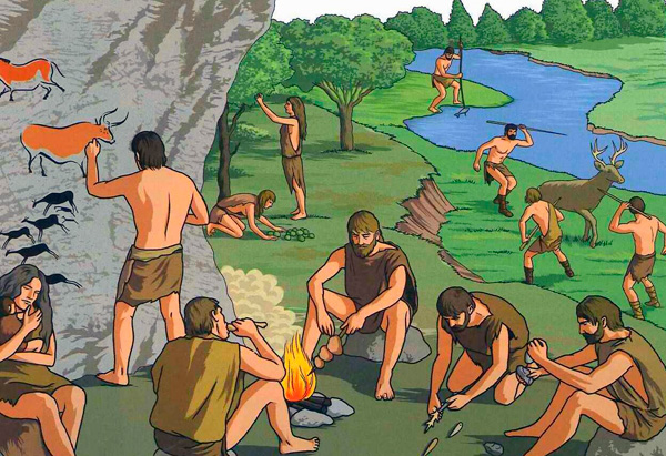 dibujos de prehistoria