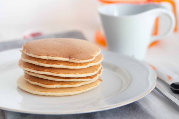 Receta para hacer tortitas americanas fáciles