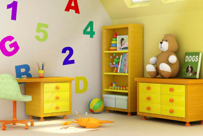 como decorar una habitacion de niño