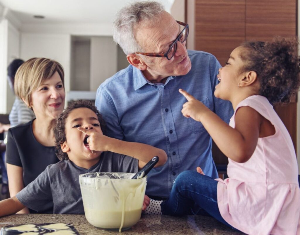 el papel de los abuelos con los nietos