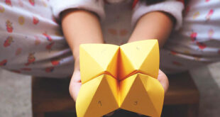 como hacer comecocos de papel paso a paso
