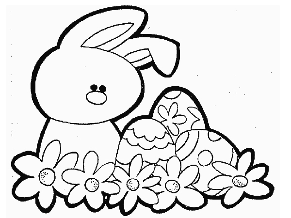 imagenes de dibujos de conejos de pascua