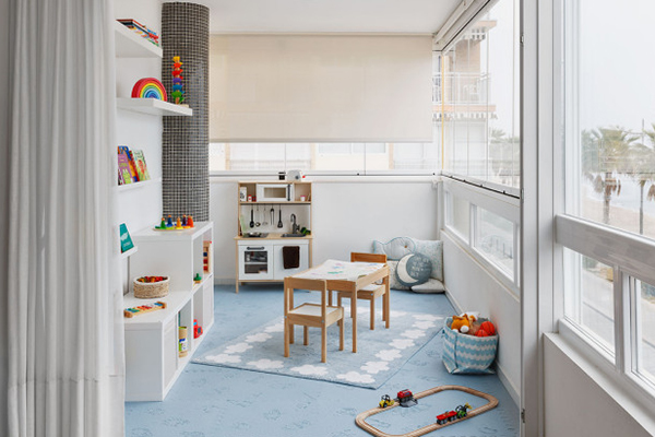 proteger balcones niños