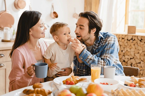 buenos hábitos alimentación bebé