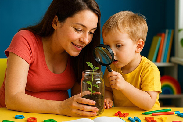 cómo educar niños curiosos