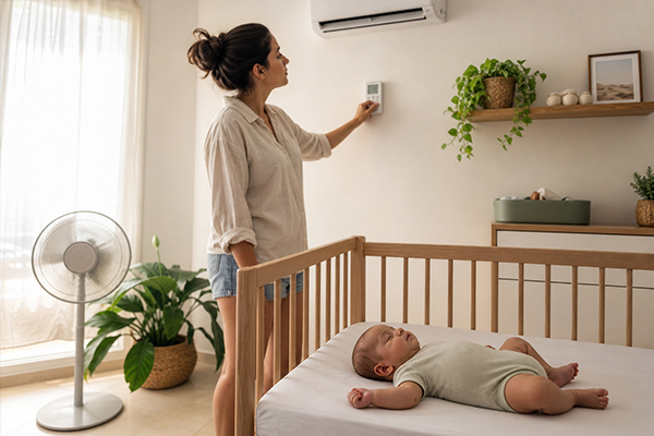 Cómo proteger a un bebé del calor Cómo proteger a un bebé del calor
