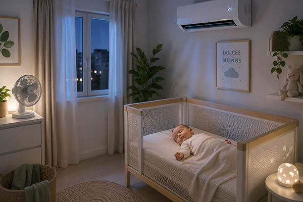 ¿El aire acondicionado resfría a los bebés? ¿El aire acondicionado resfría a los bebés?